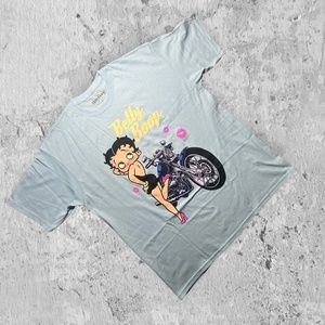 Betty Boop x  Tie Dye x T-Shirt x Large